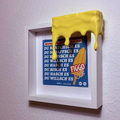 Miếng góc sơn chảy (drippy) cho tủ và khung hình