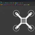 Khung Drone (Drone Frame) - Thumbnail 2