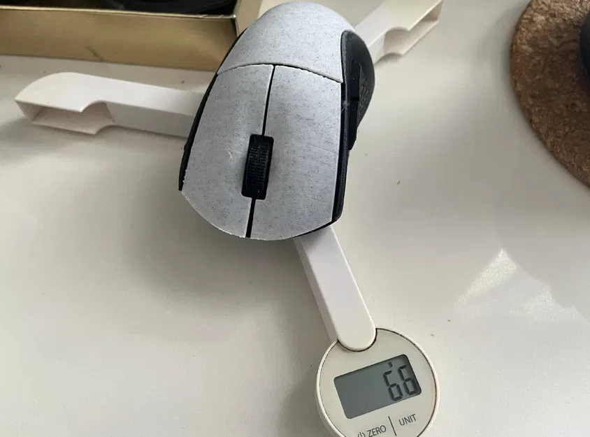 Mod Logitech G1008 (dáng G703): base plate nhẹ & nút bấm cong - Image 1