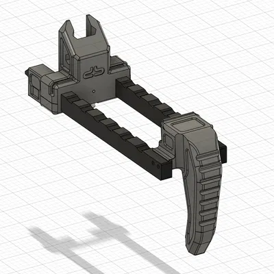 Triton 6 - Báng Brace Gập/Xếp In Được (Printable Collapsible Brace Stock)