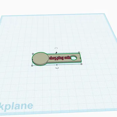 Đồng xu xe đẩy mua sắm (shopping cart coin)