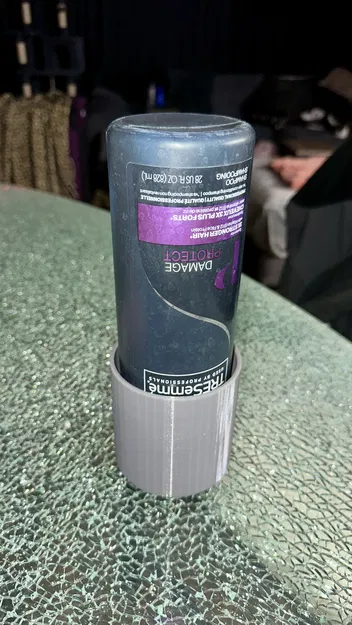 Giá đỡ chai dầu gội tròn (Round Shampoo Bottle Holder) - Image 4