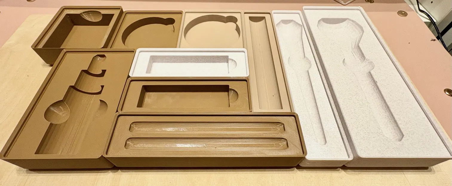 Khay Gridfinity đựng đồ make up: Mascara, Lipstick & hơn nữa - Image 2