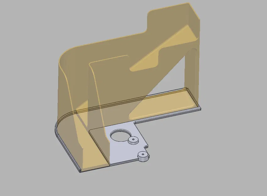 Giá đỡ khay purge cho Qidi Q2 (Qidi Q2 Purge Bin Holder) - Image 1