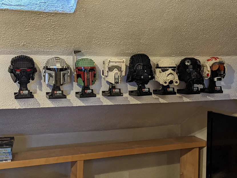 Ngàm Treo Tường Bộ Sưu Tập Lego Helmet Collection - Image 1