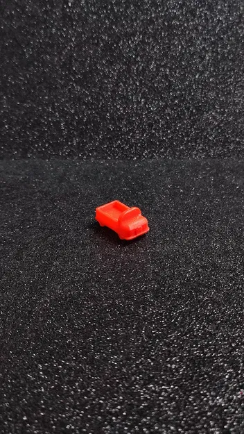 Camion rouge (xe tải đỏ) cho Polly Pocket vintage - Image 3