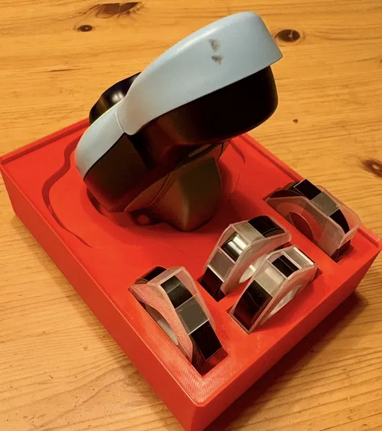 Khay Gridfinity giữ máy dán nhãn Dymo Junior 3x4 - Image 3