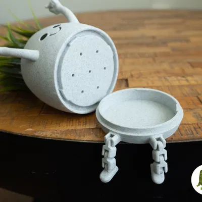 Happy Flex Sitting Pot Love Hands – Chậu ngồi chân dẻo tạo tay trái tim