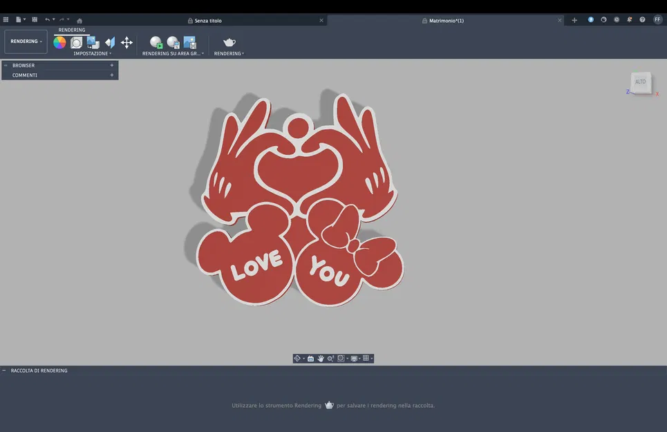 Móc khóa San Valentino (Portachiave San Valentino) - Image 2