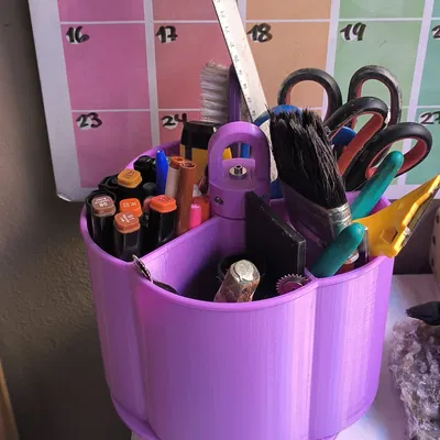 Porta Lápices Giratorio – Ống đựng bút xoay in 3D