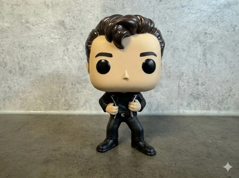 Danny Zuko - Funko pop (Mẫu in 3D phong cách Funko Pop) - Image 1