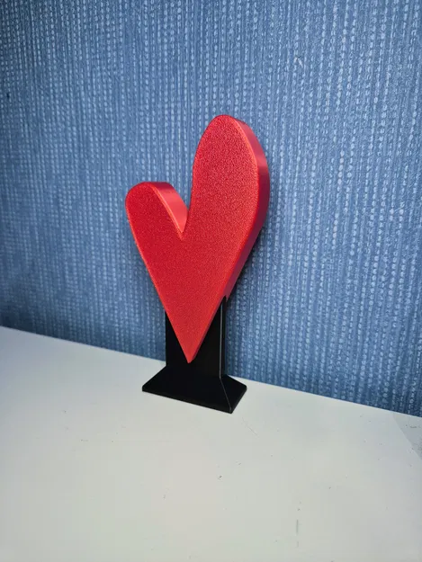 Trái tim kèm chân đế (Herz mit Ständer) - Image 1