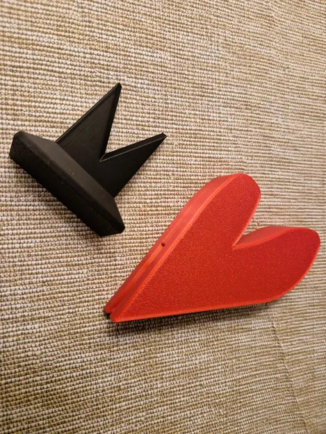 Trái tim kèm chân đế (Herz mit Ständer) - Image 2