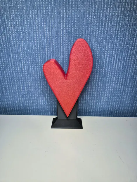 Trái tim kèm chân đế (Herz mit Ständer) - Image 3