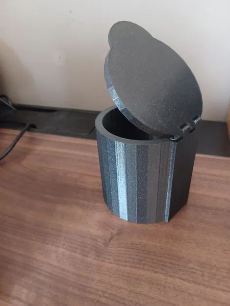 Hộp tròn nắp bản lề – 3 phần (chốt 2 mm / 3 mm) - Image 2