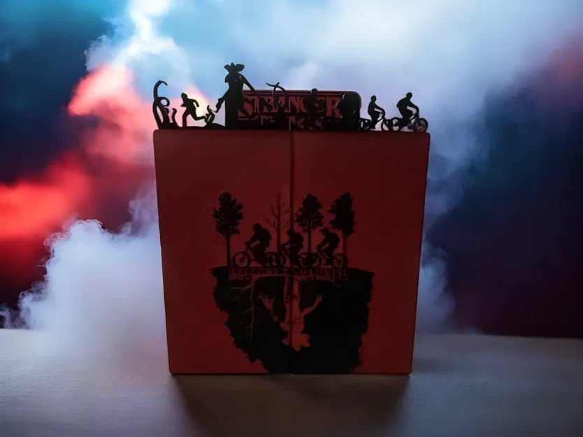 Kệ trưng bày gập Stranger Things Kinder Joy & mini Funko Pop - Image 2