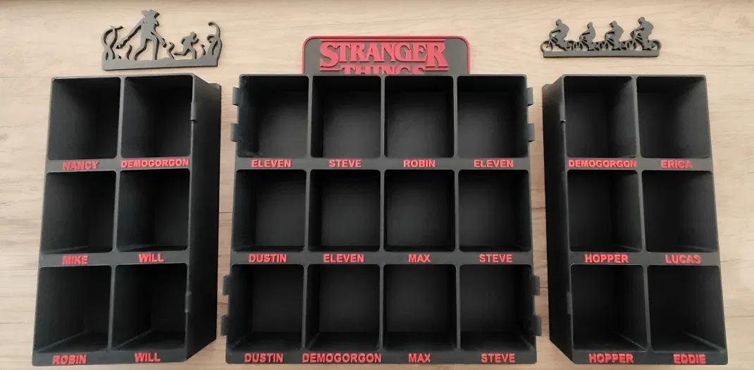 Kệ trưng bày gập Stranger Things Kinder Joy & mini Funko Pop - Image 3