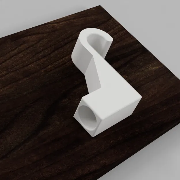 Móc Treo Tủ Quần Áo Cho Ống 16mm - Image 1