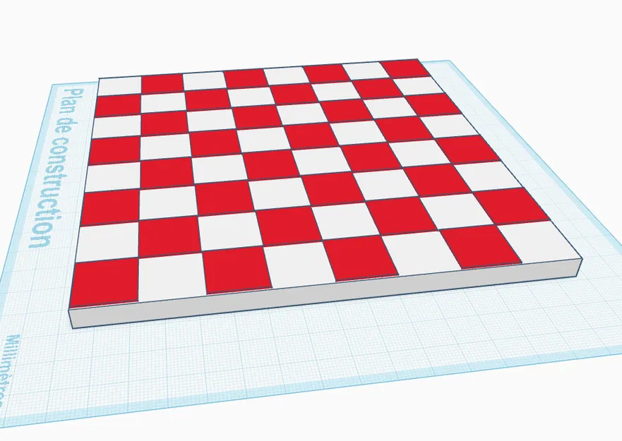 Bàn cờ vua / cờ đam - Image 1