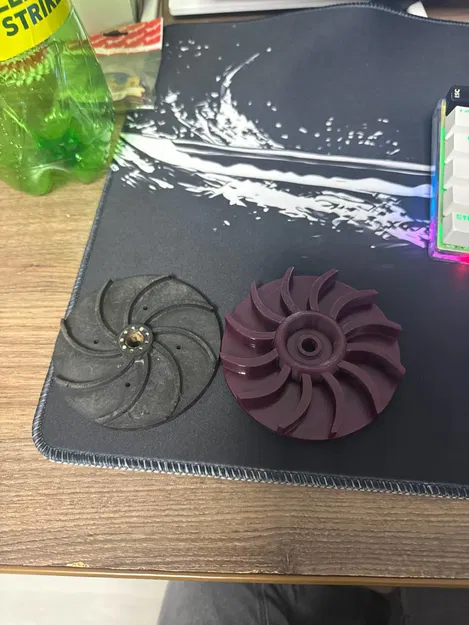 Cánh bơm nước (Impeller) 100mm - Image 1