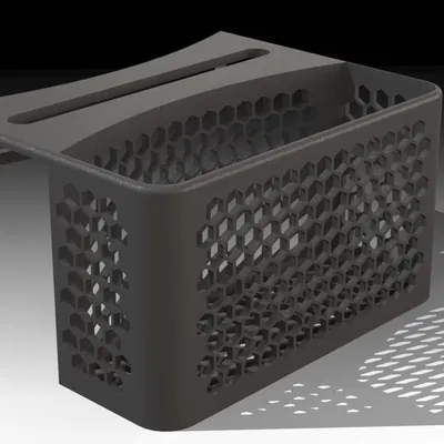 Kệ để miếng bọt biển cho bồn rửa đôi dạng tròn