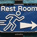 Bảng hiệu Rest Room người chạy (Running Rest Room signs) - Thumbnail 1