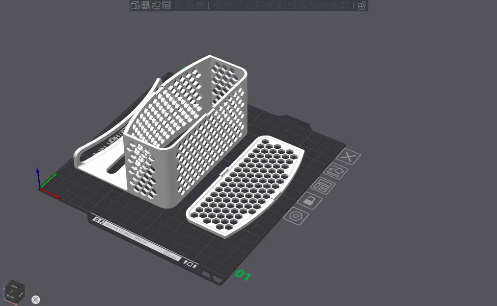 Kệ để miếng bọt biển cho bồn rửa đôi dạng tròn - Image 3