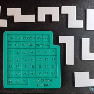 Un puzzle par jour - A puzzle a day (Mỗi ngày một câu đố)