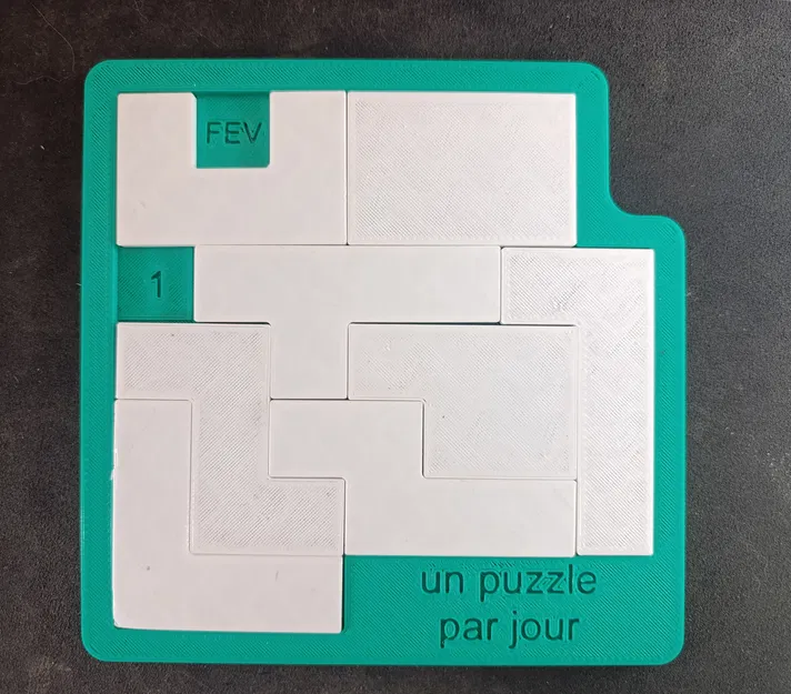 Un puzzle par jour - A puzzle a day (Mỗi ngày một câu đố) - Image 2