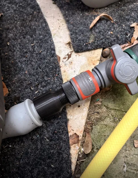 Lay Z Spa adapter xả (drain) sang ren ống 3/4 inch - Image 3