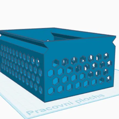 Hộp để dưới bàn (Under desk box)