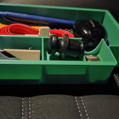 Insert/khay chia hộc tỳ tay Mitsubishi Outlander PHEV 2020 (ngăn ẩn)