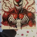 Carnage – HueForge tranh tường Marvel đa màu - Thumbnail 1