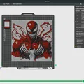 Carnage – HueForge tranh tường Marvel đa màu - Thumbnail 3