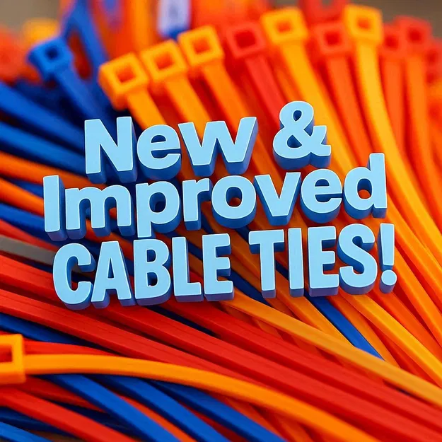 IMPROVED Cable-ties/Zip-ties (Dây rút cải tiến) - Image 1