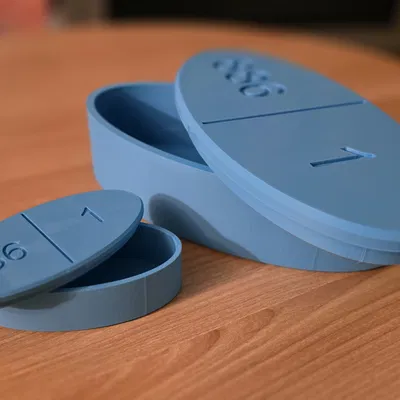 Hộp đựng Estradiol HRT (Estradiol HRT Storage Container)