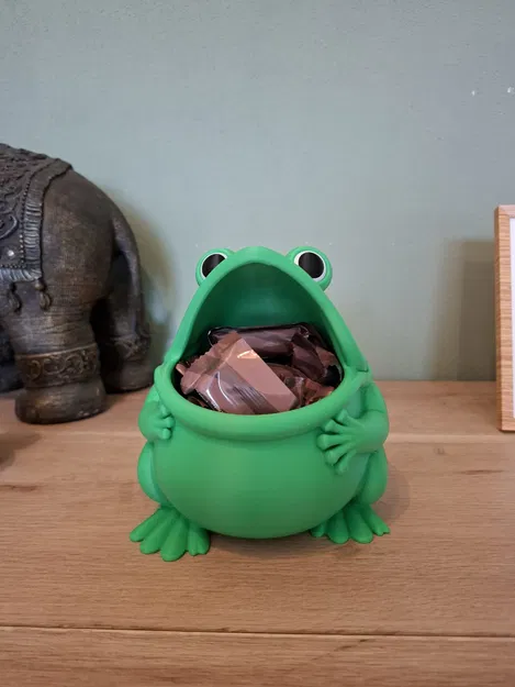 Chompy the Frog - Bát đựng đồ hình ếch & Hộp đựng kẹo - Image 3