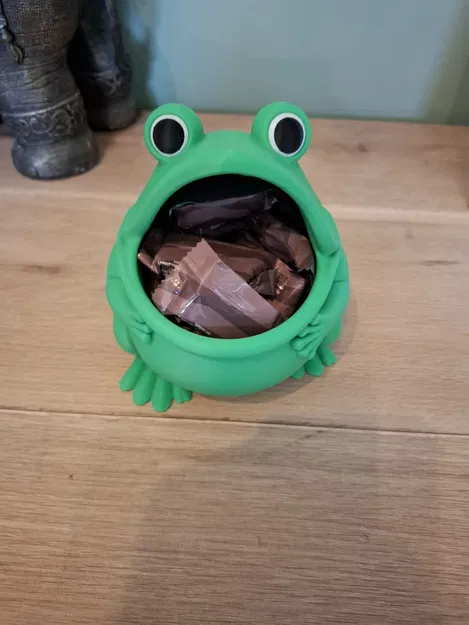 Chompy the Frog - Bát đựng đồ hình ếch & Hộp đựng kẹo - Image 4