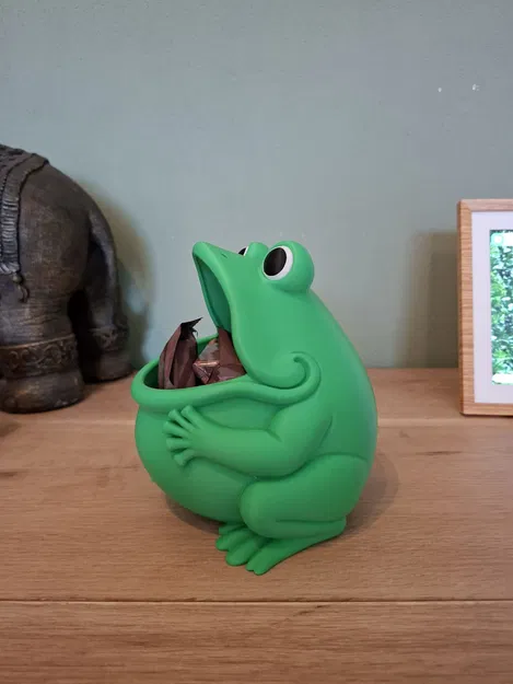 Chompy the Frog - Bát đựng đồ hình ếch & Hộp đựng kẹo - Image 5