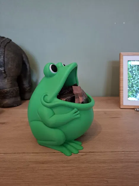 Chompy the Frog - Bát đựng đồ hình ếch & Hộp đựng kẹo - Image 9