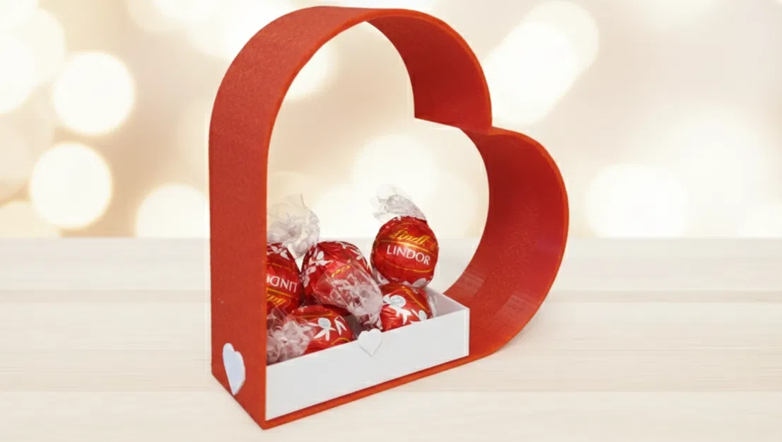 Valentinstag Herz – Trái tim trưng bày quà Valentine - Image 1