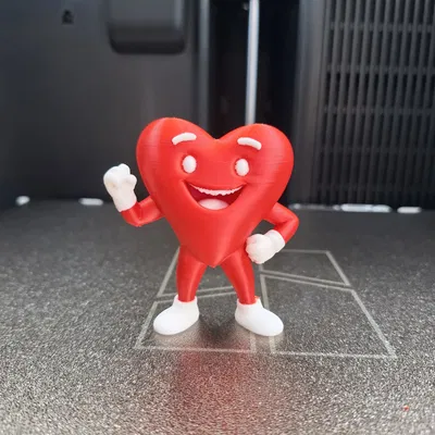 Figure Trái Tim Vui Vẻ Valentine (Happy Heart Valentine Figure)