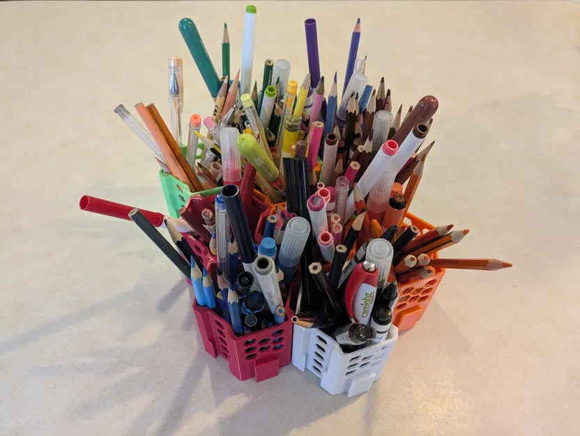 Ống Đựng Bút Modular (Modular Pencil Holder) - Image 2