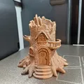 Nhà Fantasy Trong Gốc Cây (Fantasy Tree Stump House) - Thumbnail 1