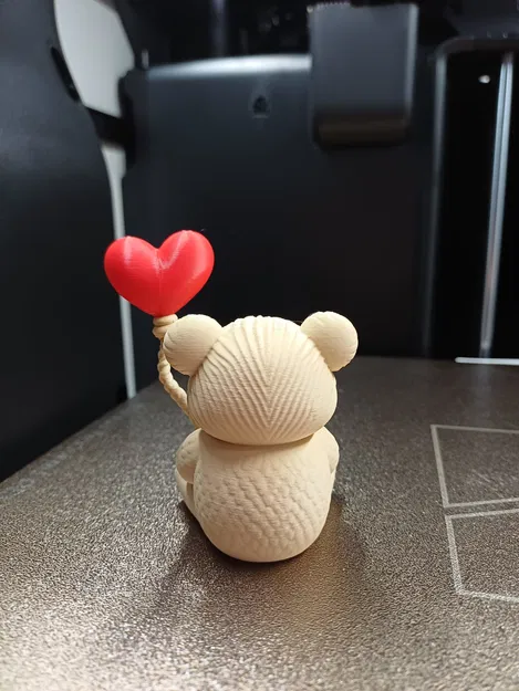 Gấu Teddy Ôm Trái Tim (Teddy with a Heart) - Image 2