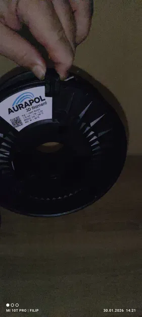 Kẹp giữ filament trên cuộn (Clip na držení filamentu na cívce) - Image 6