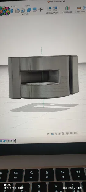 Kẹp giữ filament trên cuộn (Clip na držení filamentu na cívce) - Image 7