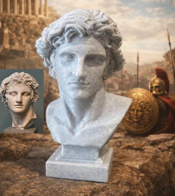 Alexander Đại Đế (Alexander III xứ Macedon) – Tượng bán thân - Image 1