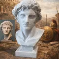 Alexander Đại Đế (Alexander III xứ Macedon) – Tượng bán thân - Thumbnail 1