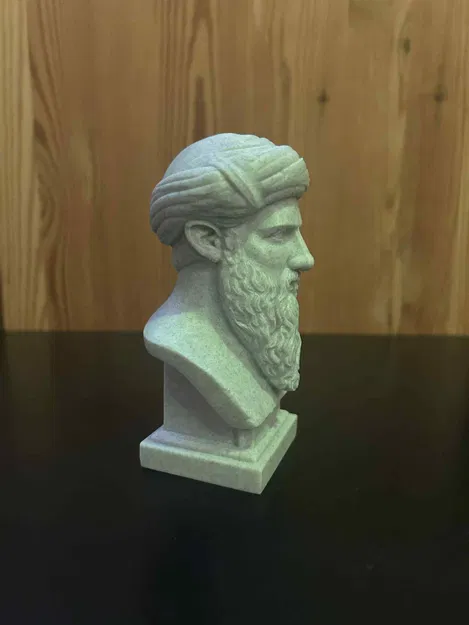 Pythagore (Pythagoras of Samos) – Tượng bán thân - Image 2